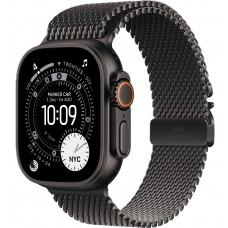 Купить Apple Watch Ultra 3 49mm BlackTitanium Milanese Loop / Black Titanium Case
