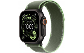 Купить Apple Watch Ultra 3 49mm Trail Loop Green/Neon / Black Titanium Case