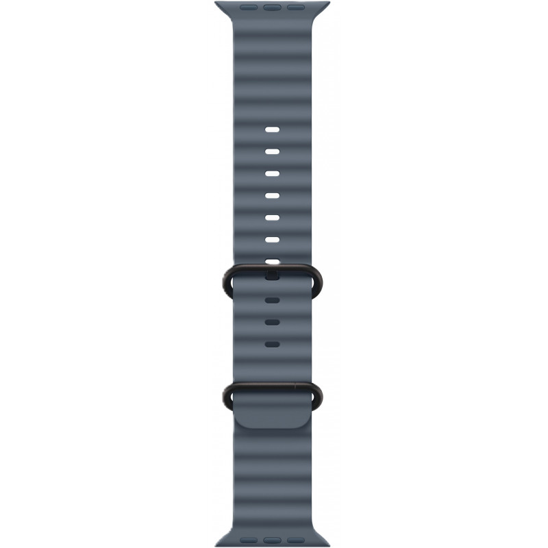 Apple Watch Ultra 3 49mm Ocean Band Anchor Blue / Black Titanium Case