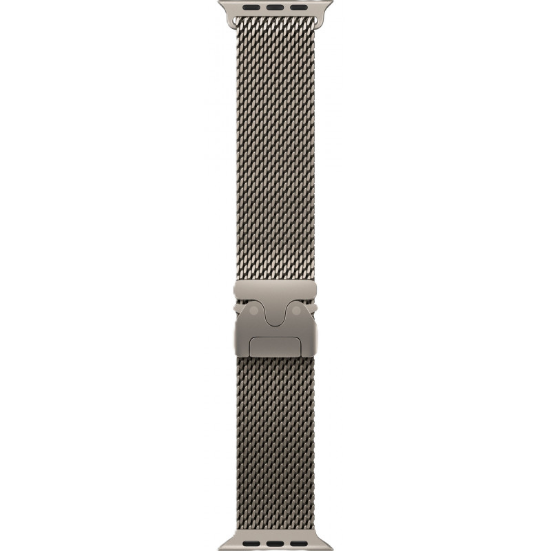Apple Watch Ultra 3 49mm Natural Titanium Milanese Loop / Natural Titanium Case